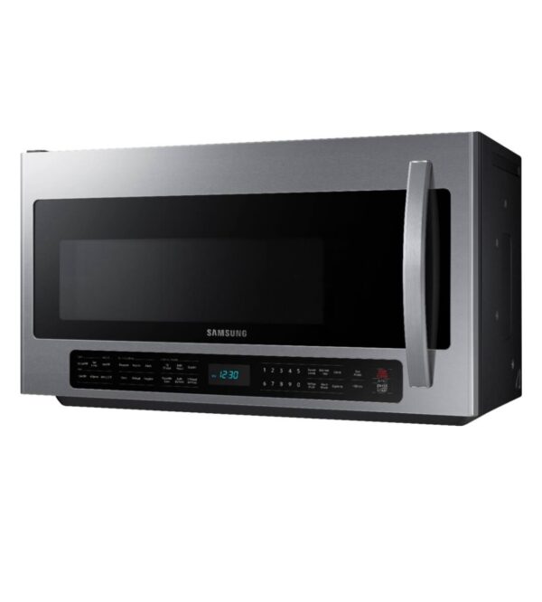 Samsung 2.1-cu ft 1000-Watt Over-the-Range Microwave with Sensor Cooking ( Stainless steel) - Image 4