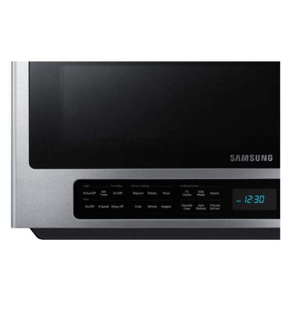 Samsung 2.1-cu ft 1000-Watt Over-the-Range Microwave with Sensor Cooking ( Stainless steel) - Image 5