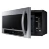 Samsung 2.1-cu ft 1000-Watt Over-the-Range Microwave with Sensor Cooking ( Stainless steel) - Image 6