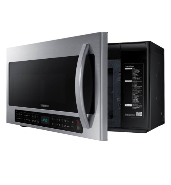 Samsung 2.1-cu ft 1000-Watt Over-the-Range Microwave with Sensor Cooking ( Stainless steel) - Image 6
