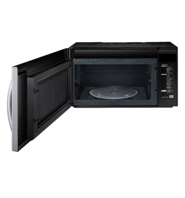 Samsung 2.1-cu ft 1000-Watt Over-the-Range Microwave with Sensor Cooking ( Stainless steel) - Image 7
