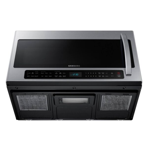 Samsung 2.1-cu ft 1000-Watt Over-the-Range Microwave with Sensor Cooking ( Stainless steel) - Image 10