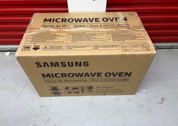 Samsung 2.1-cu ft 1000-Watt Over-the-Range Microwave with Sensor Cooking ( Stainless steel) - Image 12