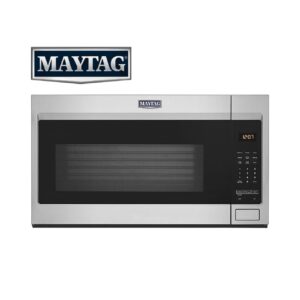 Maytag 1.7-cu ft 1000-Watt Over-the-Range Microwave (Fingerprint Resistant Stainless Steel)