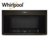 Whirlpool 1.9-cu ft 1800-Watt Over-the-Range Convection Microwave with Sensor Cooking and Air Fry