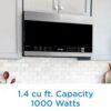 Danby 1.4-cu ft 1500-Watt Over-the-Range Microwave with Sensor Cooking (Stainless Steel) - Image 5