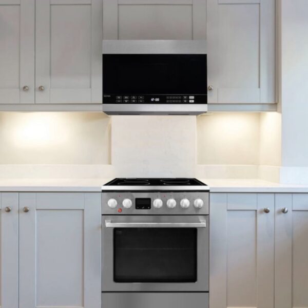 Danby 1.4-cu ft 1500-Watt Over-the-Range Microwave with Sensor Cooking (Stainless Steel) - Image 7
