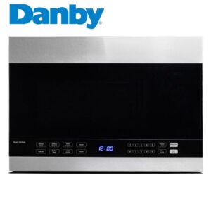 Danby 1.4-cu ft 1500-Watt Over-the-Range Microwave with Sensor Cooking (Stainless Steel)