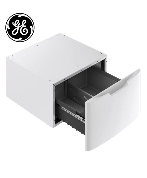 GE Universal Laundry Pedestal (White) with Storage Drawer