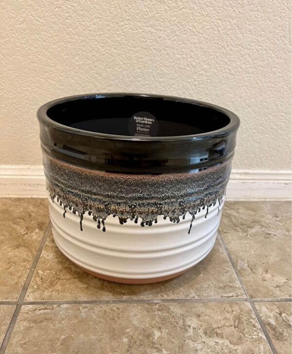 Better Homes & Gardens 12" Nikolaos Ceramic Planter, Multi Color - Image 8