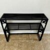 Style Selections 29-in H x 39-in W Black Indoor/Outdoor Rectangular Heavy Duty Steel Plant Stand - Image 4