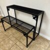 Style Selections 29-in H x 39-in W Black Indoor/Outdoor Rectangular Heavy Duty Steel Plant Stand - Image 2