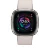 Fitbit Sense 2 Advanced Health and Fitness Smartwatch - Lunar White/Platinum Aluminum - Image 2
