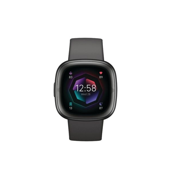 Fitbit Sense 2 Advanced Health and Fitness Smartwatch - Shadow Grey/Graphite Aluminum - Image 3