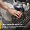 Whirlpool Eco Series 24-in Top Control Built-In Dishwasher With Third Rack Fingerprint Resistant Stainless Steel - Image 8