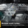Whirlpool Eco Series 24-in Top Control Built-In Dishwasher With Third Rack Fingerprint Resistant Stainless Steel - Image 9
