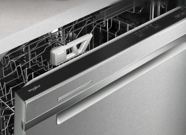 Whirlpool Eco Series 24-in Top Control Built-In Dishwasher With Third Rack Fingerprint Resistant Stainless Steel - Image 10