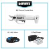 HART 20-Volt Pruning Shears with (1) 4.0 Ah Lithium-Ion Battery and Charger - Image 3