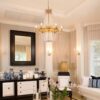 Wellmet French Empire Crystal Chandelier Modern Adjustable Hanging Pendant Ceiling Mount Fixture - Image 4