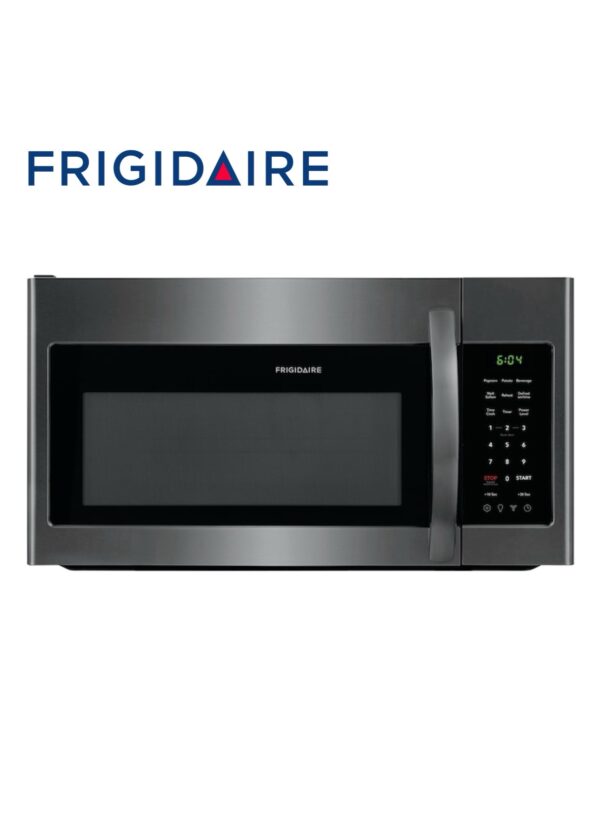 Frigidaire 1.8-cu ft 1000-Watt Over-the-Range Microwave (Black Stainless Steel)