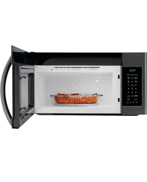 Frigidaire 1.8-cu ft 1000-Watt Over-the-Range Microwave (Black Stainless Steel) - Image 7