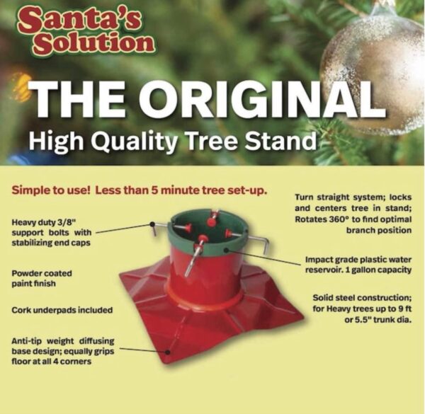 Panacea Products  Heavy Duty 16-in Metal 9-ft Tree Stand - Image 7