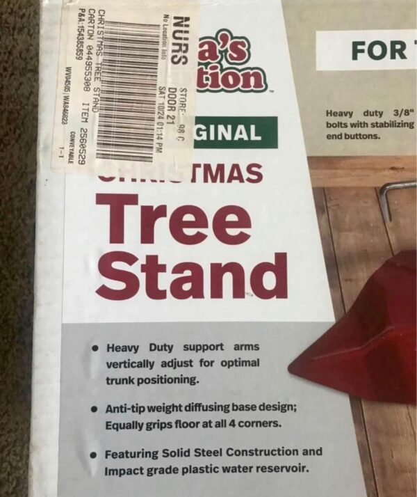 Panacea Products  Heavy Duty 16-in Metal 9-ft Tree Stand - Image 8