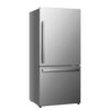 Hisense 17.5-cu ft Counter-depth Bottom-Freezer Refrigerator (Fingerprint Resistant Stainless Steel) - Image 2