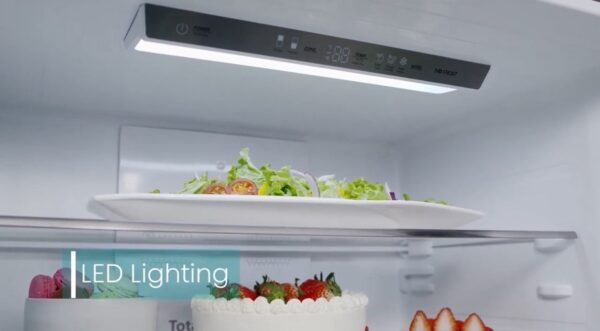 Hisense 17.5-cu ft Counter-depth Bottom-Freezer Refrigerator (Fingerprint Resistant Stainless Steel) - Image 7