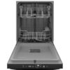 GE Dry Boost 24-in Top Control Built-In Dishwasher (Black) ENERGY STAR, 52-dBA quiet Sound Level - Image 2