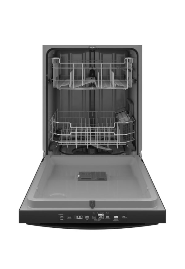 GE Dry Boost 24-in Top Control Built-In Dishwasher (Black) ENERGY STAR, 52-dBA quiet Sound Level - Image 2