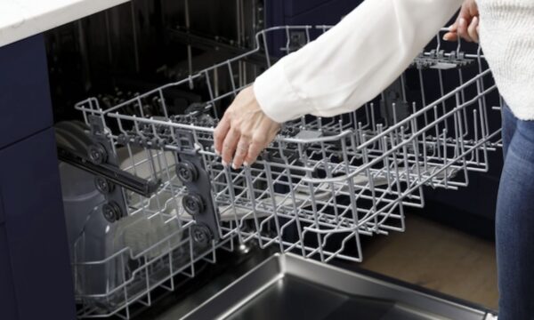 GE Dry Boost 24-in Top Control Built-In Dishwasher (Black) ENERGY STAR, 52-dBA quiet Sound Level - Image 4