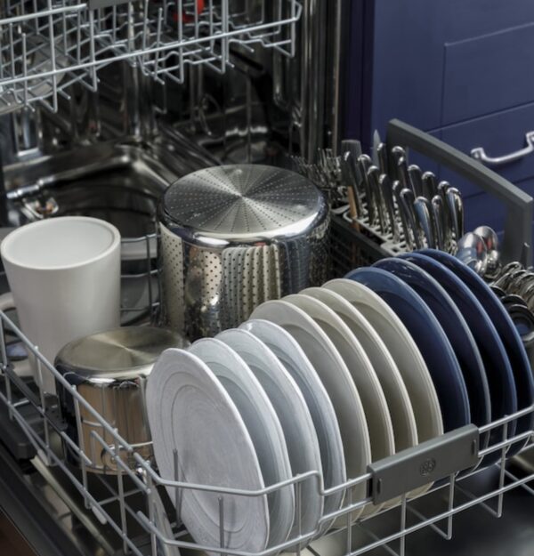 GE Dry Boost 24-in Top Control Built-In Dishwasher (Black) ENERGY STAR, 52-dBA quiet Sound Level - Image 7
