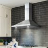COSMO 63190 36 in. Wall Mount Range Hood with Ducted Convertible Ductless, Kitchen Chimney-Style - Image 8