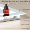 TIFULLHOME LED Bathroom Mirror 72x36 Inch with Front and Backlit, CRI 90+, 3 Colors & Stepless Dimmable Mirror - Image 11