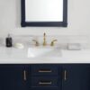 allen + roth Dolomiti Bianco 49-in x 22-in White Sintered Stone Single Sink 3-Hole vanity Top - Image 6