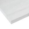 allen + roth Dolomiti Bianco 49-in x 22-in White Sintered Stone Single Sink 3-Hole vanity Top - Image 11