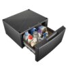 Whirlpool 15.5-in x 27-in Universal Laundry Pedestal (Chrome Shadow) with Storage Drawer - Image 3
