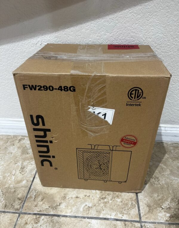 Shinic Electric Garage Heater 240v, 5000-Watt Fan-Forced Industrial Heater, With Thermostat Control - Image 8