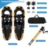 Goplus Snow Shoes, 21 inch 3 in 1 Snowshoes Trekking Poles Bundle for Men & Women, Lightweight - Image 5
