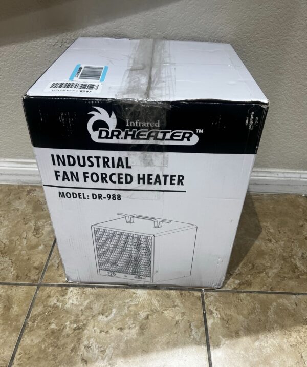 Dr Infrared Heater DR-988A Garage Shop 208/240-Volt, 4800/5600-Watt Heater with 6-30R Plug - Image 6