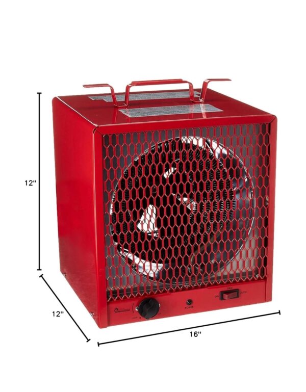 Dr Infrared Heater DR-988A Garage Shop 208/240-Volt, 4800/5600-Watt Heater with 6-30R Plug - Image 3