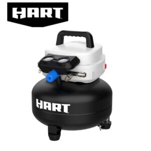 Hart 6 Gallon 1.5 HP Pancake Air Compressor