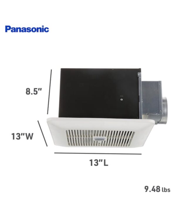 Panasonic WhisperSense 0.3-Sone 110-CFM with Motion and Humidity Sensors Delay Timer ENERGY STAR - Image 4