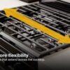 Whirlpool 30-in 5 Burners 5.1-cu ft Freestanding Natural Gas Range (Black) - Image 7