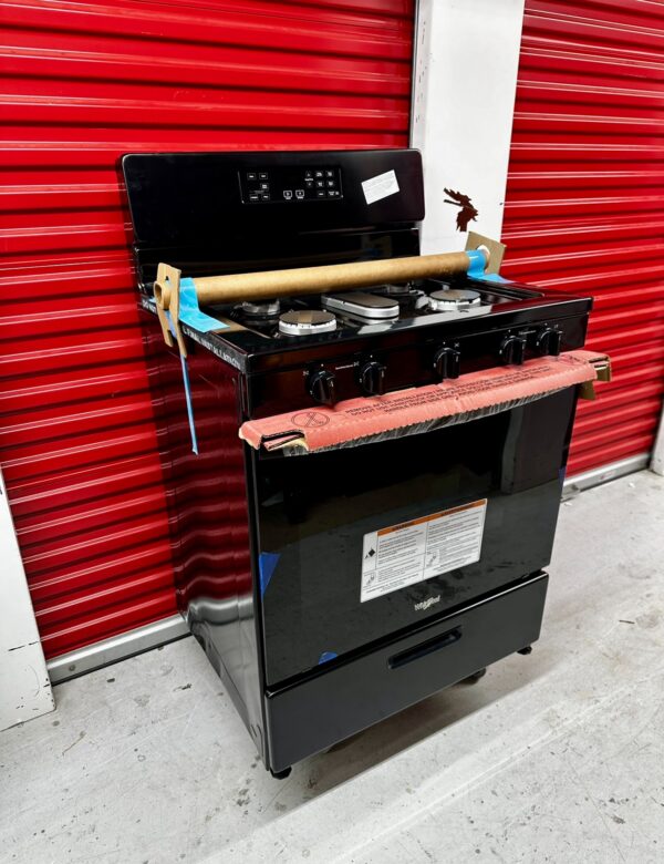 Whirlpool 30-in 5 Burners 5.1-cu ft Freestanding Natural Gas Range (Black) - Image 11