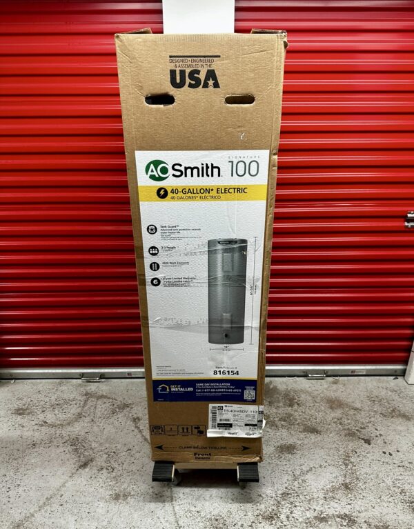 A.O. Smith Signature 100 40-Gallons Tall 4500-Watt Double Element Electric Water Heater - Image 11