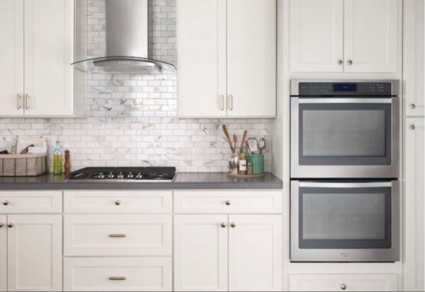 Whirlpool 30-in 400-CFM Convertible Stainless Steel Wall-Mounted Range Hood with Charcoal Filter - Image 7
