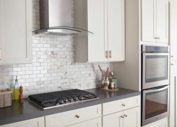 Whirlpool 30-in 400-CFM Convertible Stainless Steel Wall-Mounted Range Hood with Charcoal Filter - Image 9