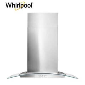 Whirlpool 30-in 400-CFM Convertible Stainless Steel Wall-Mounted Range Hood with Charcoal Filter